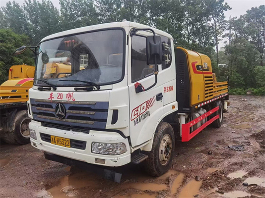 Il camion utilizzato della città ha montato la linea concreta pompa del rimorchio resistente all'uso