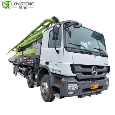 Efficienza di funzionamento 49X-6RZ della pompa per calcestruzzo 49m di Axle Truck della seconda mano 4 alta