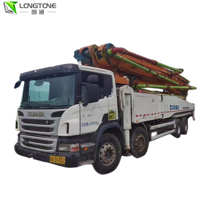 Il camion utilizzato di Sany ha montato il ciclo aperto 600L della pompa per calcestruzzo 37m 69m