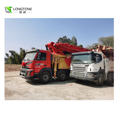 46meter 52m 60m ha utilizzato il camion del miscelatore della pompa per calcestruzzo mini