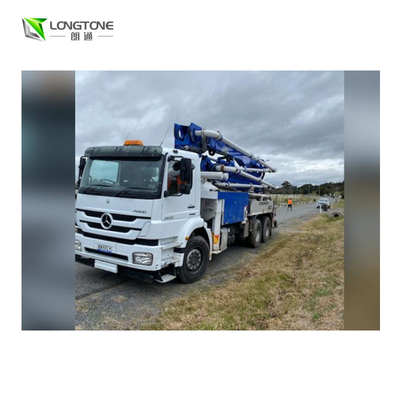 Camion concreto giallo utilizzato di Sany con Max. Pressure 6 - 6,6 MPa Max. Aggregate Diameter 24 - 36 millimetri