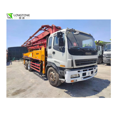 Macchina utilizzata di pompa per calcestruzzo del camion della pompa di Sany con il diametro del tubo flessibile dell'estremità di 125mm