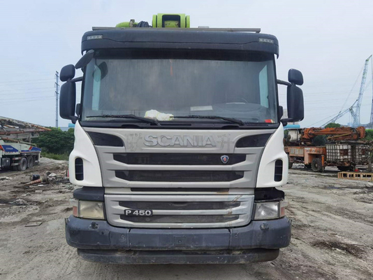 Il macchinario di Zoomlion ha utilizzato il camion della pompa per calcestruzzo, pompa per calcestruzzo montata camion di 56m