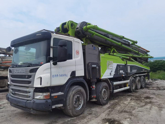 Il macchinario di Zoomlion ha utilizzato il camion della pompa per calcestruzzo, pompa per calcestruzzo montata camion di 56m