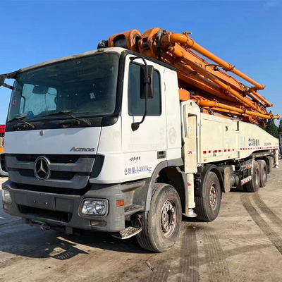 Il macchinario di Zoomlion ha utilizzato il camion della pompa per calcestruzzo, pompa per calcestruzzo montata camion di 56m