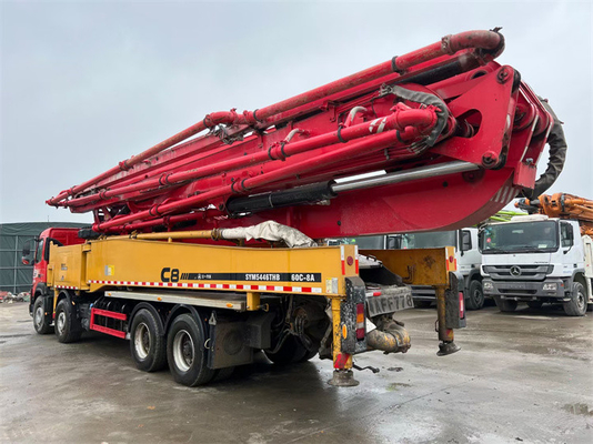 pompa dell'asta di 39M Truck Mounted Concrete del camion idraulico della pompa per calcestruzzo
