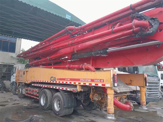 300 chilowatt hanno utilizzato le pompe concrete del rimorchio, camion utilizzati portatili dello sfibratore