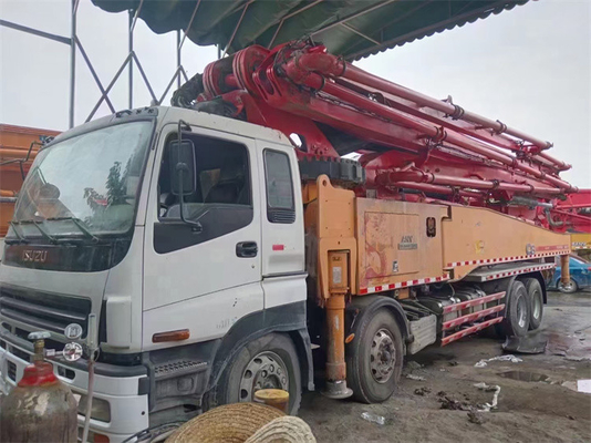 Pompa concreta utilizzata telecomandata Putzmeister 42m del rimorchio di Hbc