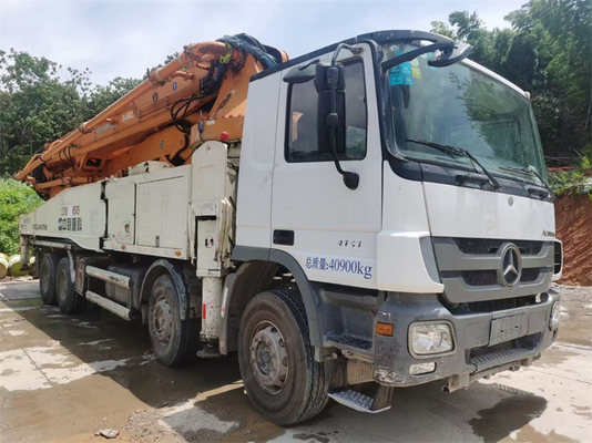 Pompa concreta utilizzata telecomandata Putzmeister 42m del rimorchio di Hbc