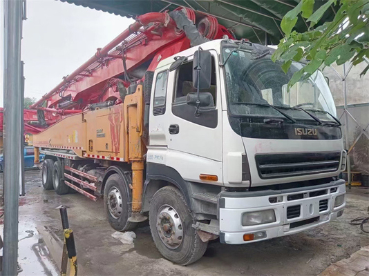 Pompa concreta utilizzata telecomandata Putzmeister 42m del rimorchio di Hbc