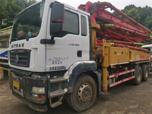 Pompa dell'asta di Putzmeister utilizzata costruzione della pompa per calcestruzzo del camion con telecomando