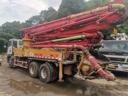 Pompa dell'asta di Putzmeister utilizzata costruzione della pompa per calcestruzzo del camion con telecomando