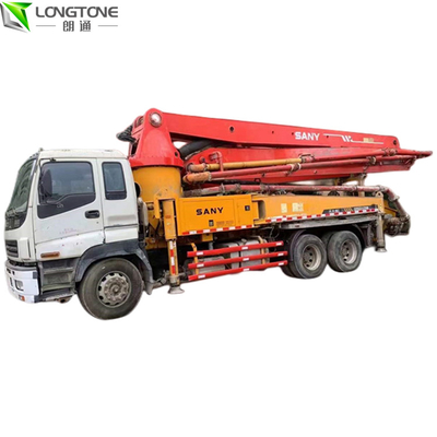 130m3/H ha utilizzato le pompe concrete del rimorchio, camion concreti utilizzati 35m3 dell'asta