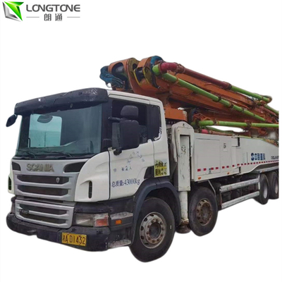 56X-6RZ ha usato la linea concreta pompe ha montato il camion 45.8m per ingegneria di costruzione