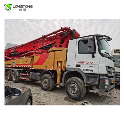 Camion 46meter 52m della pompa di BENZ Chassis Second Hand Concrete 60m