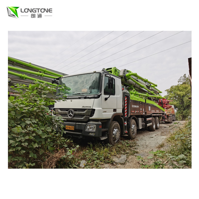 Camion 46meter 52m della pompa di BENZ Chassis Second Hand Concrete 60m