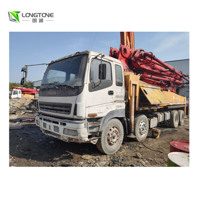 Camion utilizzato della pompa per calcestruzzo di Putzmeister lunghezza della pompa da 37/42/52 di m.