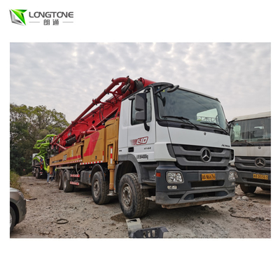 Camion della pompa per calcestruzzo di Putzmeister della seconda mano con una pompa da 37/42/52 di m.