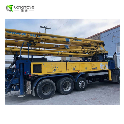 Camion concreto giallo utilizzato di Sany con Max. Pressure 6 - 6,6 MPa Max. Aggregate Diameter 24 - 36 millimetri