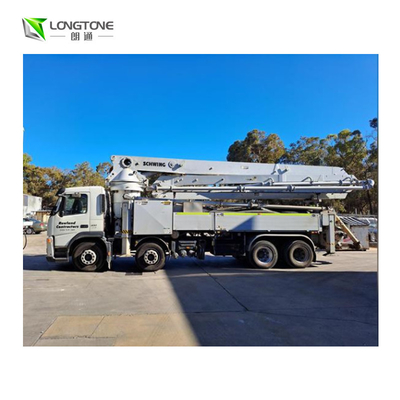 Camion concreto giallo utilizzato di Sany con Max. Pressure 6 - 6,6 MPa Max. Aggregate Diameter 24 - 36 millimetri