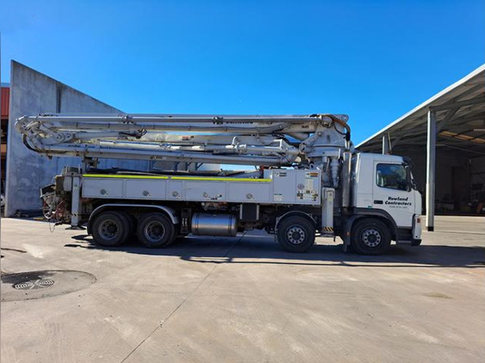 Camion articolato 56m superiore della pompa per calcestruzzo dell'asta di marca HB56K