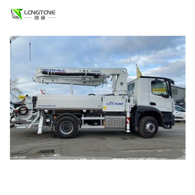 Pompa per calcestruzzo utilizzata del camion del motore diesel di SANY 24m/36m/42m da vendere