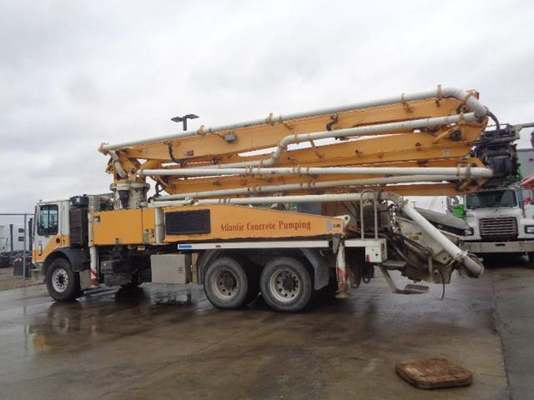 Pompa per calcestruzzo utilizzata del camion diesel di Zoomlion con Max. Aggregate Diameter di 24-36 millimetri