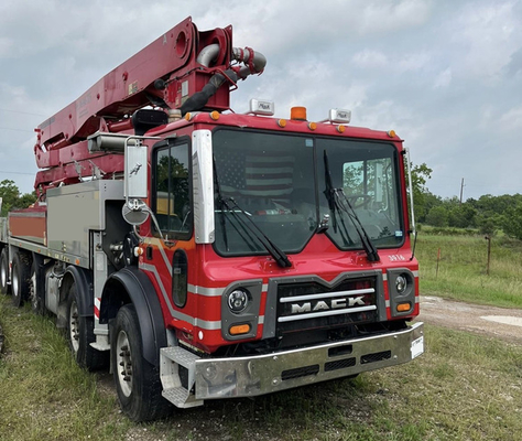 Pompa per calcestruzzo utilizzata del camion diesel di Zoomlion con Max. Aggregate Diameter di 24-36 millimetri