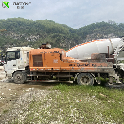 La linea concreta usata il trasporto ad alta velocità pompa la pompa per calcestruzzo HBT90.18.199RSU della città